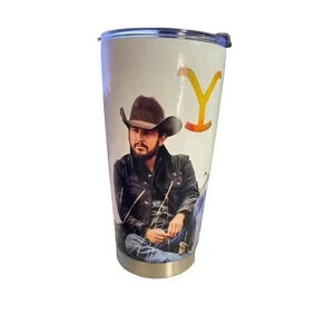 Yellowstone Rip - Train Station - 20 oz Skinny Tumbler